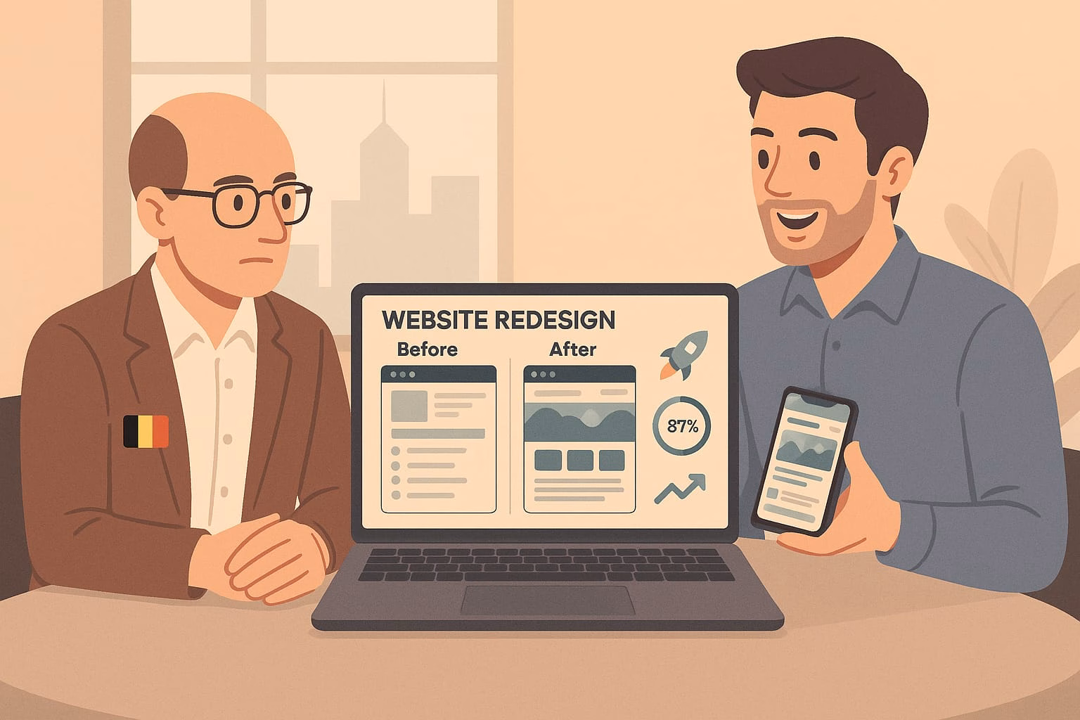 Website Revamp in België: Een Stapsgewijs Implementatieproces voor Zakelijk Succes