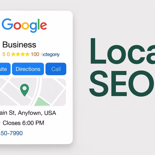 "Fully optimized Google My Business profile of Flemish business with all sections completed, high-quality photos and recent posts"