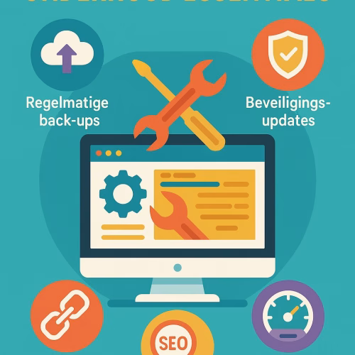 Professioneel website onderhoud dashboard met prestatiemetrieken voor Belgische bedrijven met meertalig contentbeheer, GDPR compliance monitoring en SEO optimalisatie tools voor Nederlandse, Franse en Duitse markten